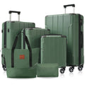 Hardshell Luggage Sets 6 Piece Suitcase Set, Expandable Lightweight