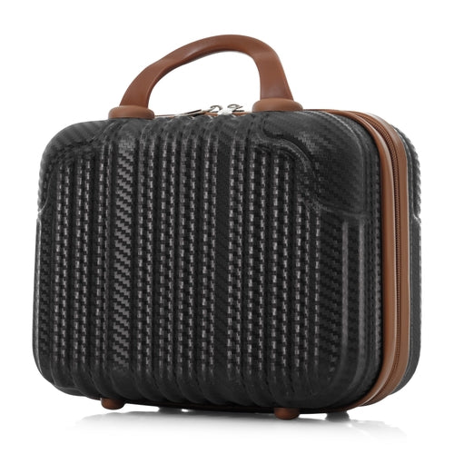 6-Piece Luggage Set, Durable Hardshell ABS Suitcase with Spinner