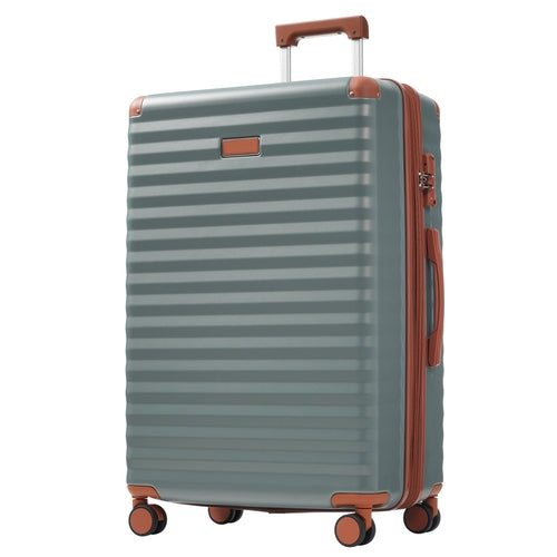 Luggage Sets 5 Piece with Front Opening , Hardside Expandable Carry on