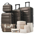 Hardshell ABS Luggage Set - Lightweight & Durable Suitcases with Dual