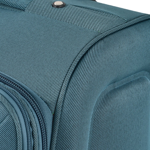 Softside Luggage Expandable 3 Piece Set Suitcase Upright Spinner