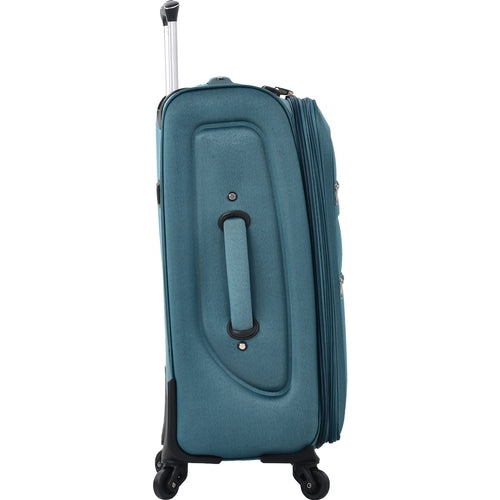 Softside Luggage Expandable 3 Piece Set Suitcase Upright Spinner