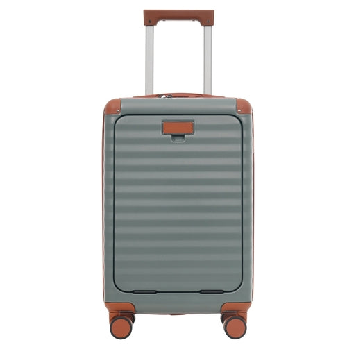 Luggage Sets 5 Piece with Front Opening , Hardside Expandable Carry on