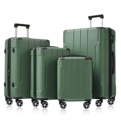 Hardshell Luggage Sets 6 Piece Suitcase Set, Expandable Lightweight