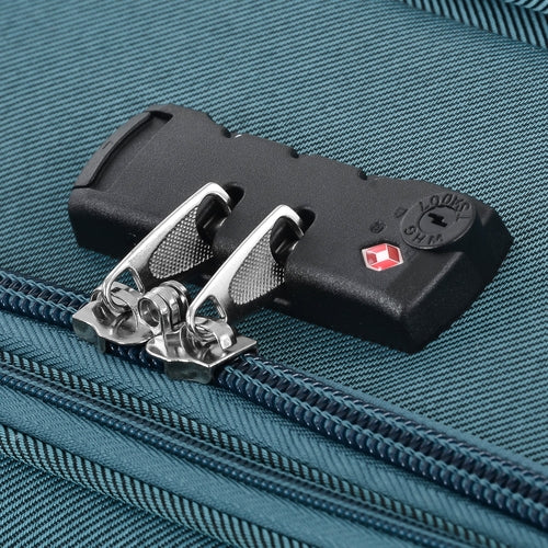 Softside Luggage Expandable 3 Piece Set Suitcase Upright Spinner