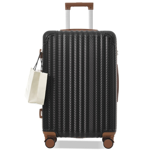 6-Piece Luggage Set, Durable Hardshell ABS Suitcase with Spinner